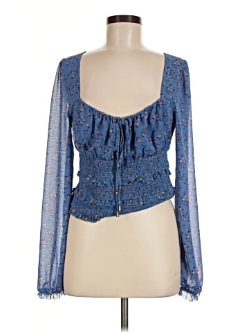 Free People Long Sleeve Blouse (view 1)