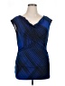 Vince Camuto Blue Sleeveless Top Size XL - photo 1