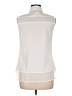 Laundry by Shelli Segal 100% Polyester Ivory Sleeveless Blouse Size 6 - photo 2