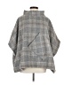 World Market 100% Polyester Gray Poncho One size - photo 1