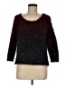 Romeo & Juliet Couture 100% Polyester Tweed Burgundy Pullover Sweater Size M - photo 1