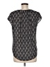 H&M 100% Polyester Gray Short Sleeve Blouse Size 6 - photo 2