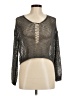 Shein Metallic Gray Pullover Sweater Size 6 - photo 1
