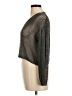 Shein Metallic Gray Pullover Sweater Size 6 - photo 5