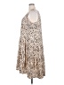 Caslon Animal Print Tan Cocktail Dress Size 2X - photo 5