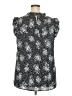 Unbranded Silver Black Sleeveless Blouse Size 2X - photo 2
