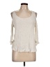 Mossimo Supply Co. Ivory 3/4 Sleeve Top Size L - photo 1