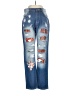 Jeans Graphic Blue Jeans Size S - photo 1
