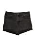 RSQ Black Denim Shorts Size 5 - photo 1