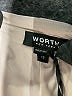 Worth New York Solid Purple Gray Wool Pants Size 12 - photo 4