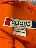 Clique 100% Polyester Solid Orange Raincoat Size 3X - photo 6