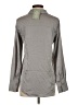 H&M Metallic Gray Long Sleeve Blouse Size XS - photo 2