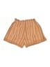 Roxy Stripes Tan Shorts Size S - photo 2