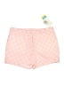 Unbranded 100% Polyester Checkered-gingham Pink Shorts Size 14 - photo 1