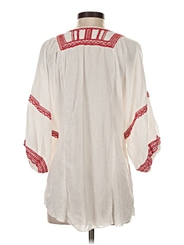 Max Studio 3/4 Sleeve Blouse (view 2)