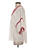Max Studio 100% Cotton Ivory 3/4 Sleeve Blouse Size S - photo 5
