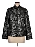 Chico's Animal Print Black Jacket Size Lg (2) - photo 1