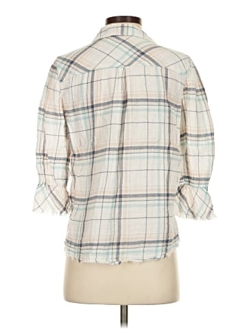 Maven West 3/4 Sleeve Button-Down Shirt (view 2)