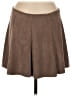 Abbeline Solid Brown Casual Skirt Size M - photo 1