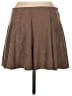 Abbeline Solid Brown Casual Skirt Size M - photo 2