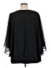 Caroline Rose Black 3/4 Sleeve Blouse Size XL - photo 2