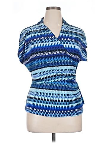Laundry by Shelli Segal Short Sleeve Blouse (view 1)