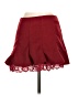 Shein 100% Polyester Solid Burgundy Formal Skirt Size 4 - photo 2