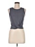Socialite Gray Sleeveless Top Size M - photo 1