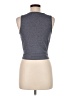 Socialite Gray Sleeveless Top Size M - photo 2