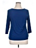 Talbots Outlet Blue 3/4 Sleeve Top Size XL Petite - photo 1