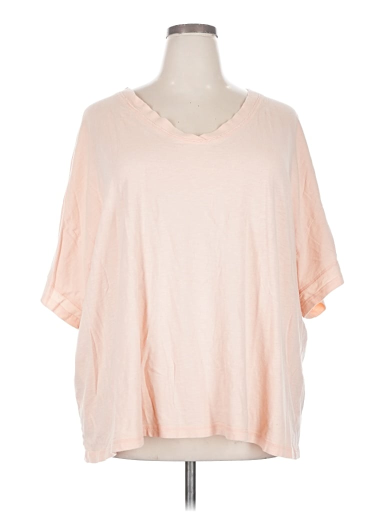 Pre-owned Aerie 3/4 Sleeve T-shirt In Pink