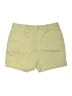 Lands' End Solid Yellow Khaki Shorts Size 8 (petite) - photo 1