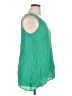 B-Design Green Sleeveless Blouse Size XL - photo 4