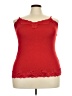 Lane Bryant Red Sleeveless Top Size 22 - 24 Plus - photo 1