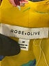 Rose + Olive Yellow Sleeveless Blouse Size M - photo 7