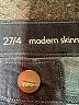 Ann Taylor LOFT Chevron-herringbone Black Jeans Size 27 waist - photo 6