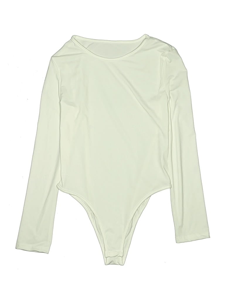 Pre-owned Unbranded Bodysuit In Ivory