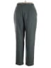 Talbots 100% Polyester Chevron-herringbone Green Casual Pants Size 16 - photo 2