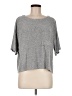 Assorted Brands Gray Short Sleeve Top Size M - photo 1