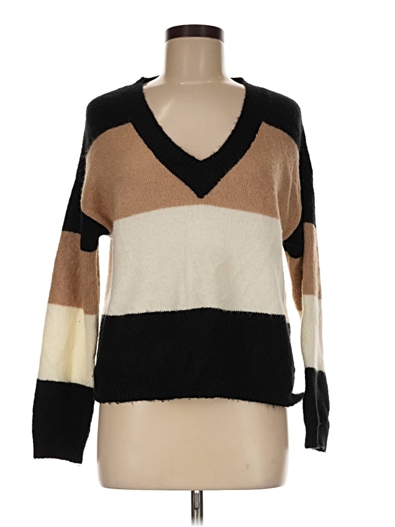 Pre-owned Aqua Pullover Sweater In Brown
