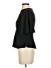 Topshop Black Short Sleeve Top Size 2 - photo 5