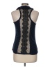 Poleci 100% Modal Blue Sleeveless Top Size M - photo 2