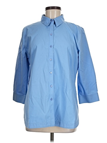 Coldwater Creek 3/4 Sleeve Button-Down Shirt (view 1)