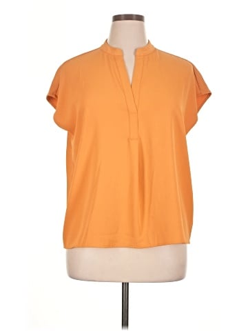MELLODAY Short Sleeve Blouse (view 1)