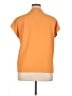 MELLODAY Orange Short Sleeve Blouse Size XL - photo 2