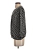 Laundry by Shelli Segal 100% Polyester Black 3/4 Sleeve Blouse Size S - photo 5