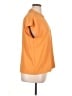 MELLODAY Orange Short Sleeve Blouse Size XL - photo 4