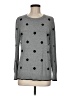 Market and Spruce Polka Dots Gray Pullover Sweater Size M - photo 1