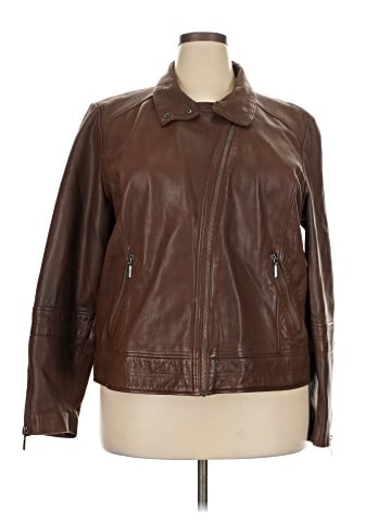 Bernardo Fashions Leather Jacket (view 1)