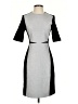 Cos Color Block Gray Cocktail Dress Size 4 - photo 1